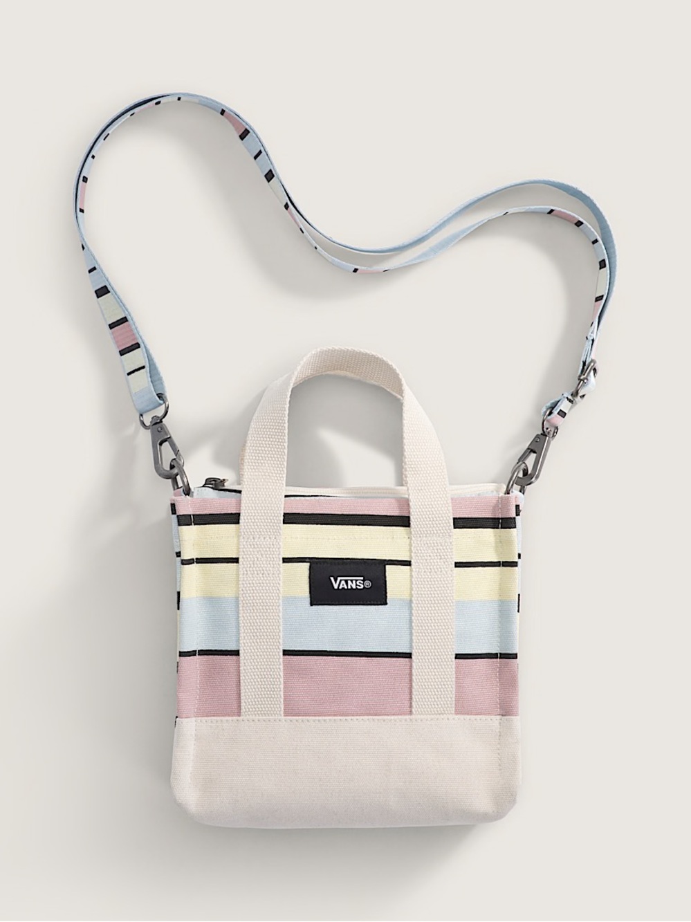 Vans Tote Bag Striped Dust Yellow - NWT